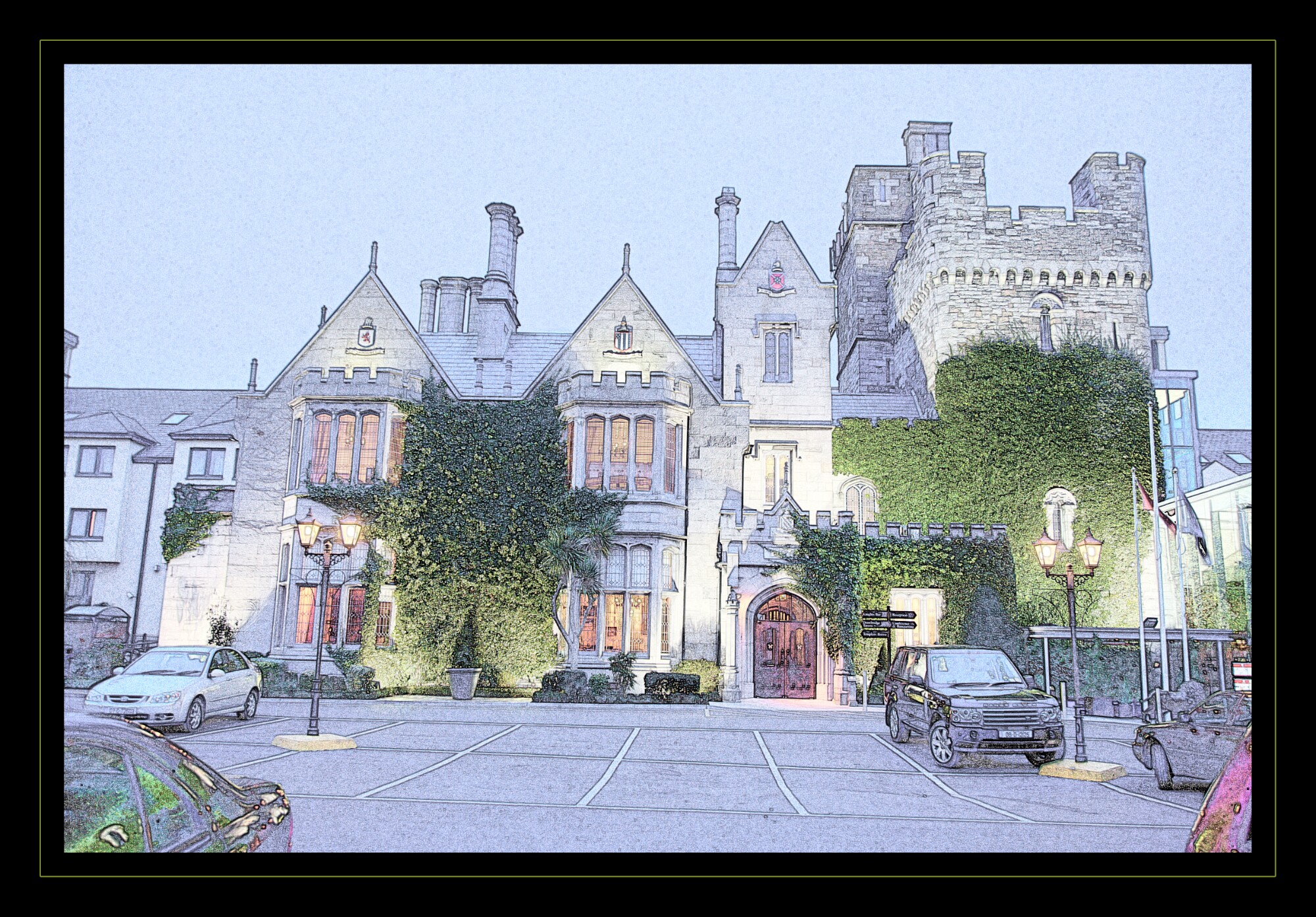 Clontarf Castle Hotel Front Sketch.jpg